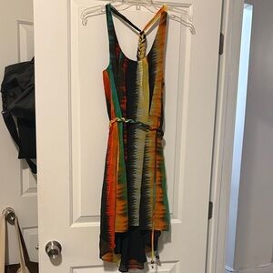 Jessica Simpson Multicolor High Low Dress